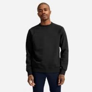 Everlane French Terry Crew - XS - Black